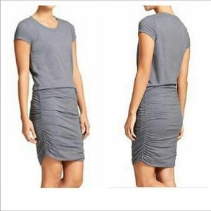 Athleta Topanga gray t-shirt dress size xxs